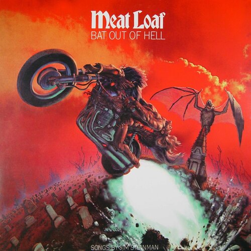 Meat Loaf – Bat Out Of Hell футболка с обложкой bat out of hell meatloaf черный