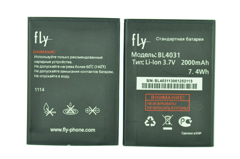 Аккумулятор для Fly IQ4403 (BL4031) ORIG