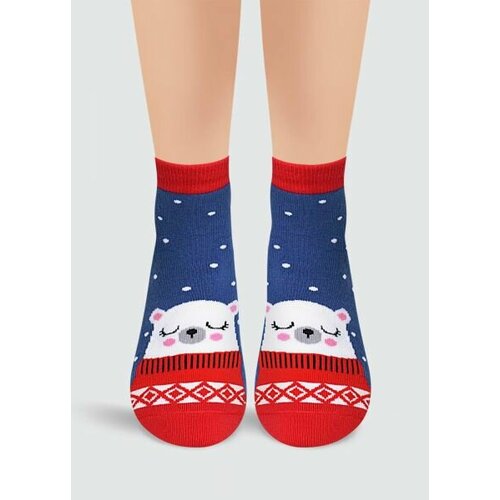 фото Носки clever, размер 23, синий