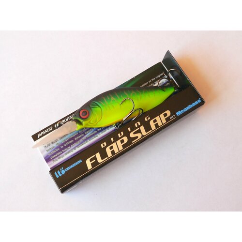 фото Воблер megabass diving flap slap mat tiger