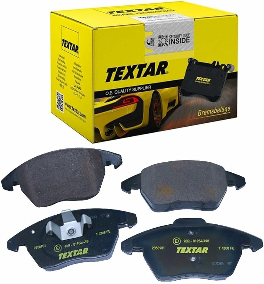 Дисковые тормозные колодки Textar для Citroen, Peugeot 2358901 4 шт