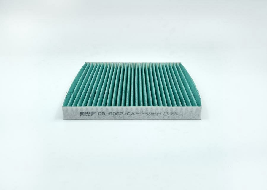 BIG FILTER GB-9967/CA Фильтр салона антибактериальный HYUNDAI Ionic (AE) ix35 (LM) Tucson (JM) KIA Sportage 2 (KM) Spo