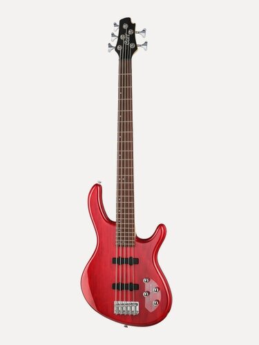 Изображение товара Action-Bass-V-Plus-TR Action Series Бас-гитара 5-струнная, красная, Cort