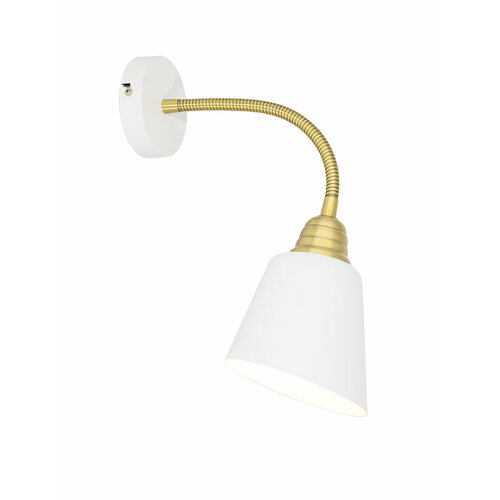 Светильник настенный HT-781W ARTSTYLE белыйлатунь металлический E27 2022₽