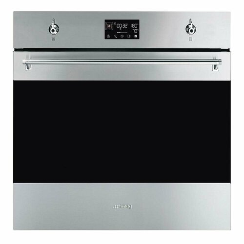 Электрический духовой шкаф 597х548 см Smeg Classica черный 25169000₽