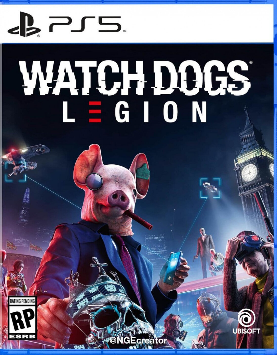 Watch Dogs: Legion (PS5) английский язык