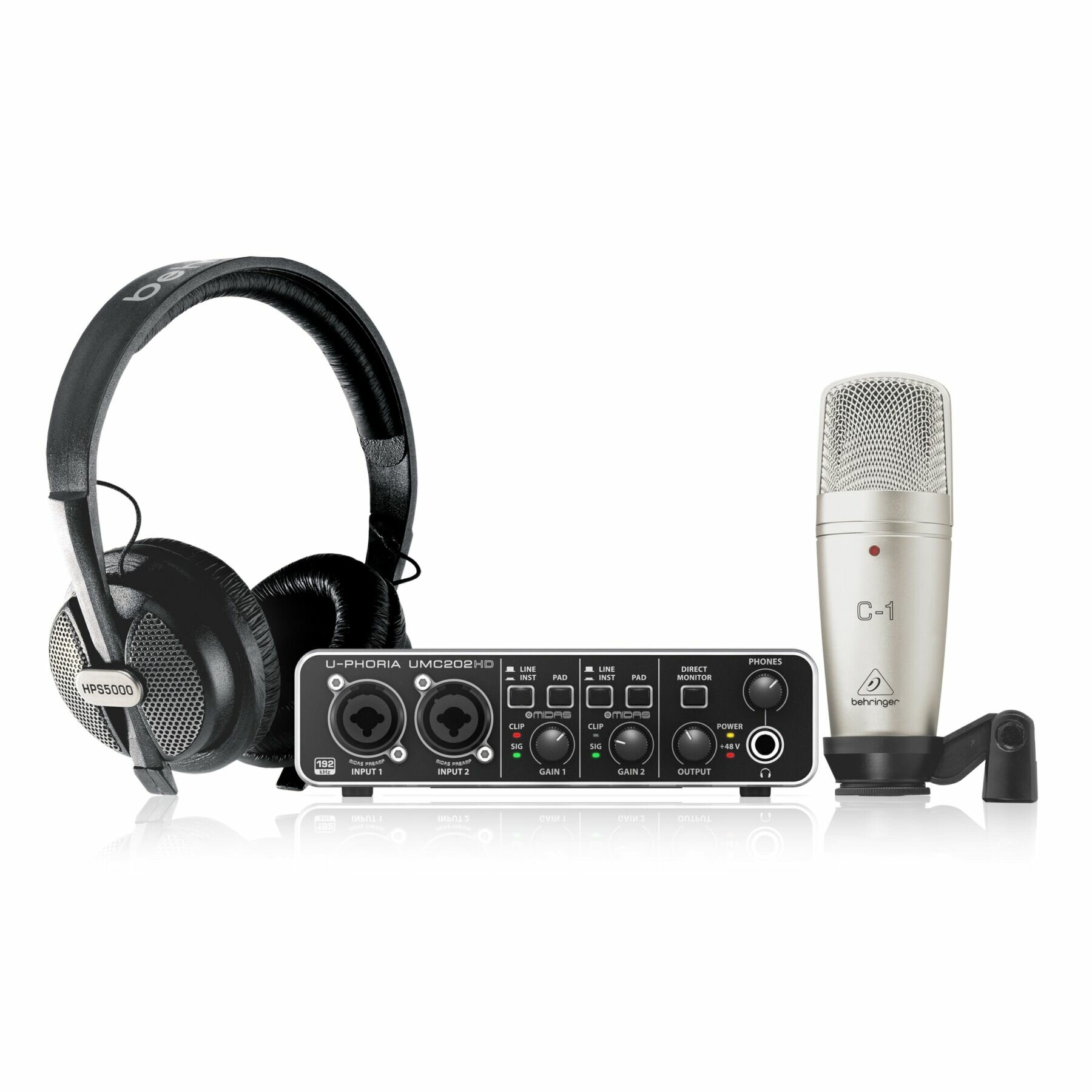Behringer U-PHORIA STUDIO PRO Набор для звукозаписи — фото 13
