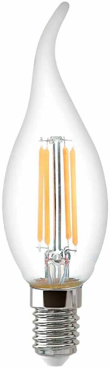 Лампа филаментная Thomson E14, свеча на ветру, 5Вт, TH-B2335, одна шт.