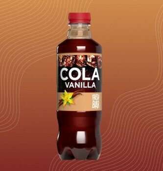 Газированый напиток Fresh bar Cola vanilla 0,45 12 штук