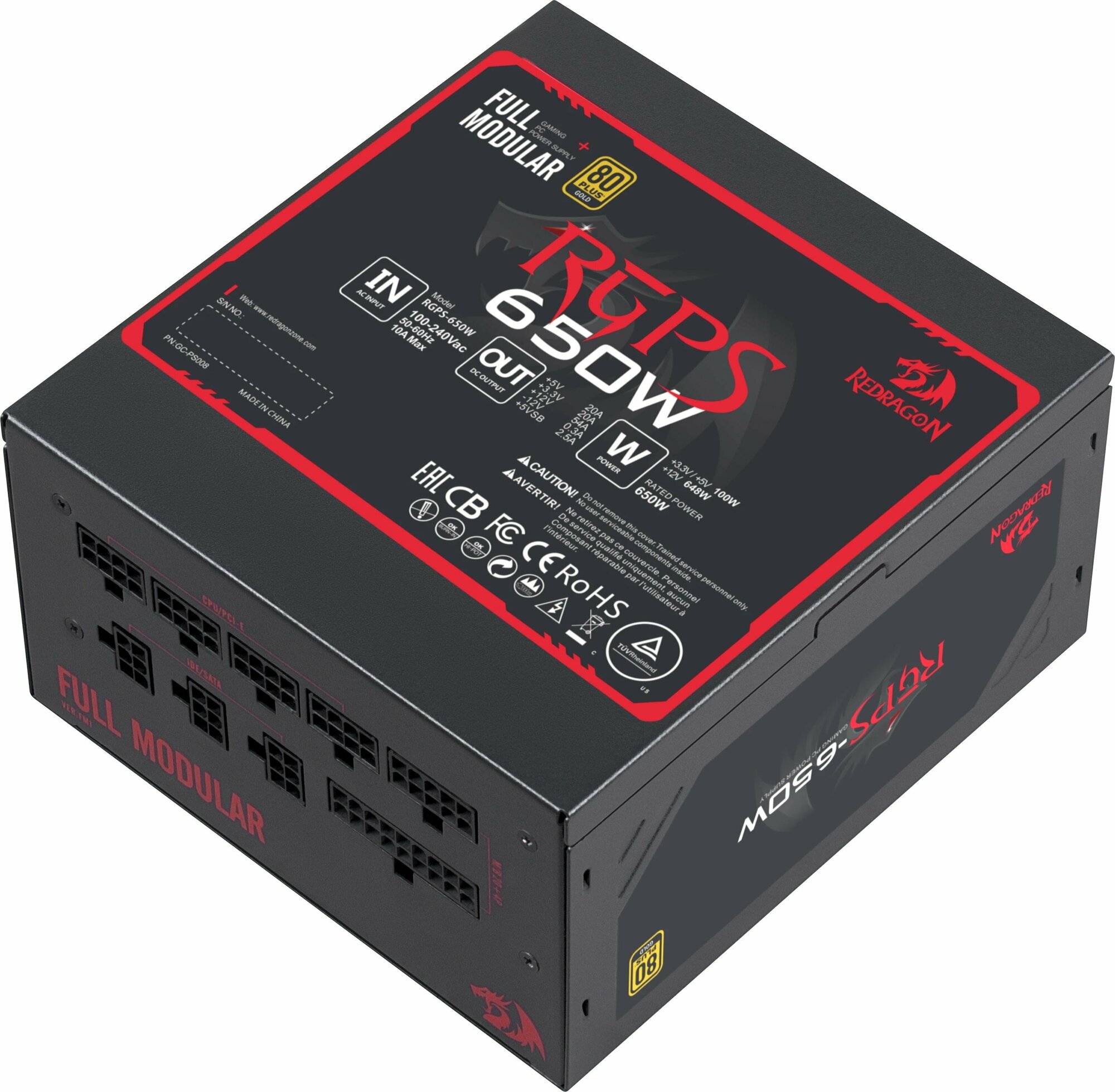 Блок питания Redragon RGPS-650W