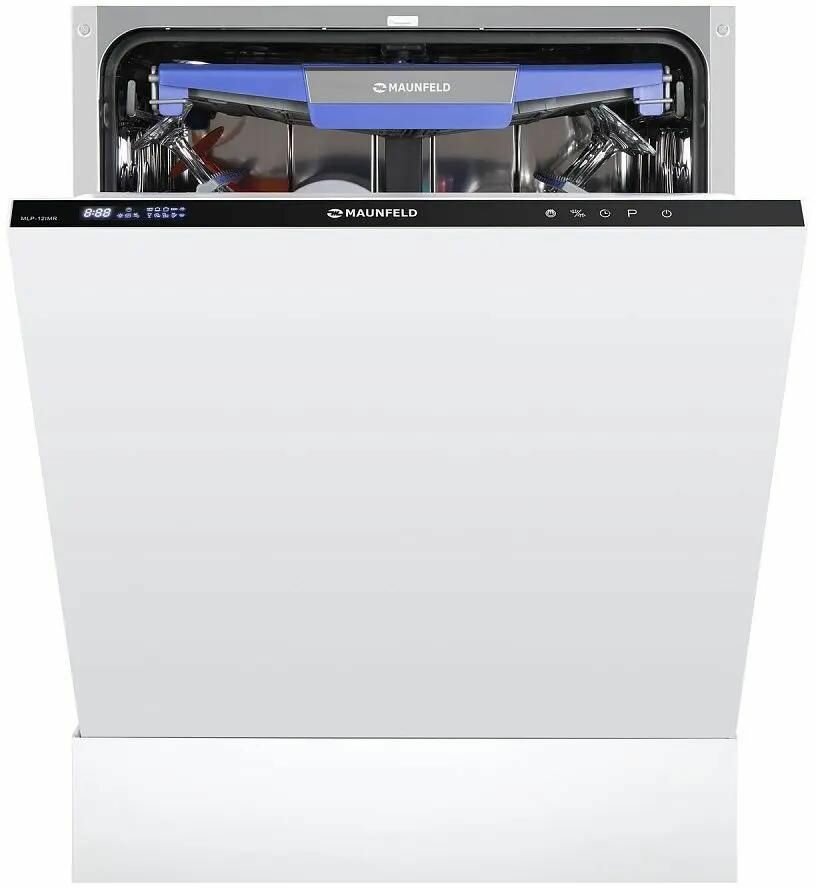 Встраиваемая посудомоечная машина MAUNFELD MLP-12IMR, полноразмерная, ширина 59.8см, полновстраиваемая, загрузка 14 комплектов