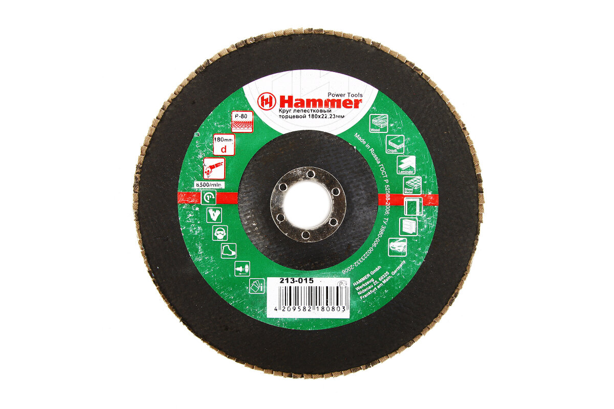 Лепестковый диск Hammer 213-015, 1 шт.