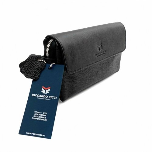 фото Сумка клатч riccardo ricci, черный