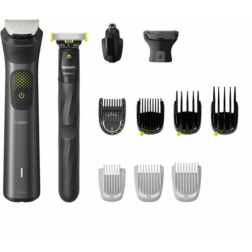 Триммер Philips MG953015 черный 5Вт насадок в компл13шт 18371₽