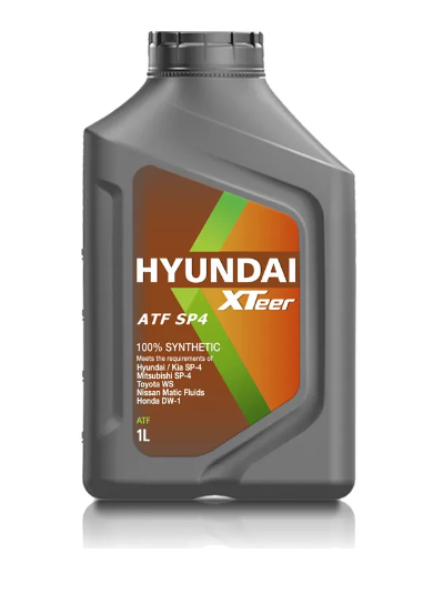 Масло трансмиссион HYUNDAI XTeer 1л синтетика ATF SP4 (для 6 ступок)