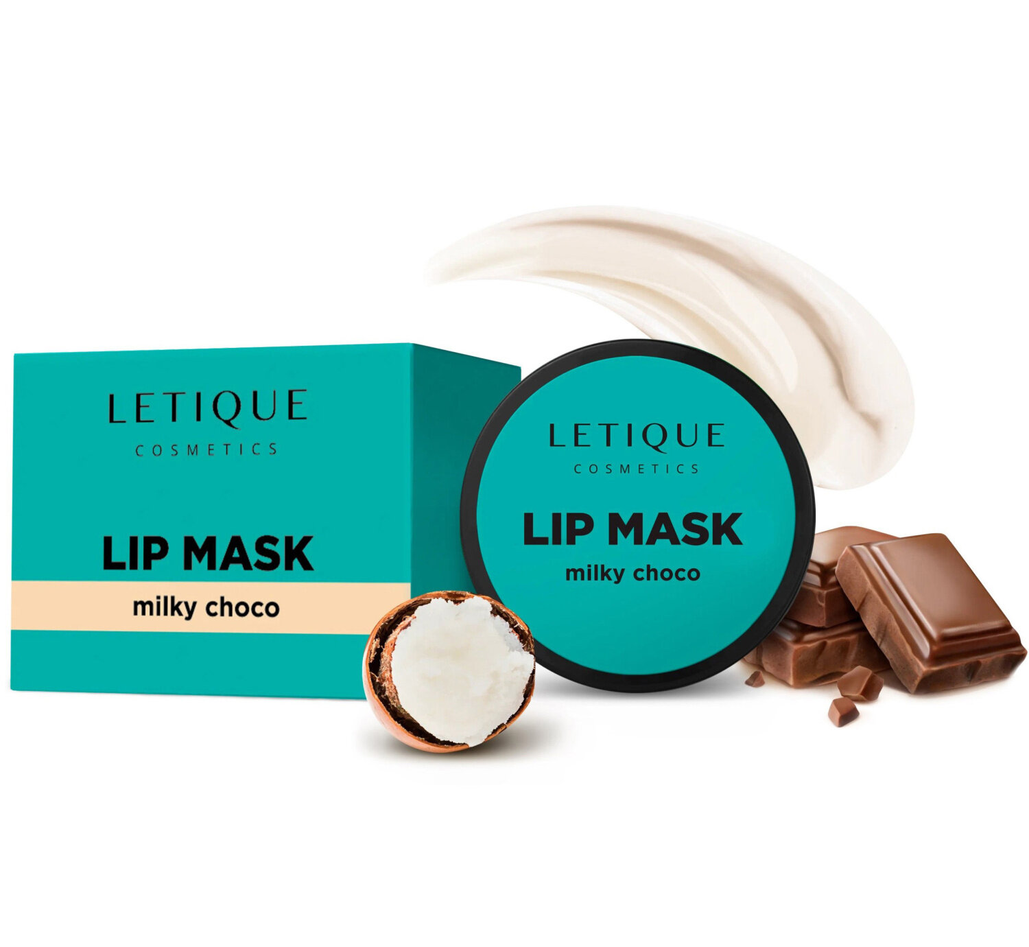 Letique Cosmetics Маска для губ Молочный шоколад LIP MASK MILKY CHOCO, 10 гр.