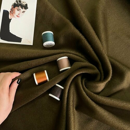 Пальтовая шерсть с альпакой/альпака/шерсть/300 см*143 см/ Италия