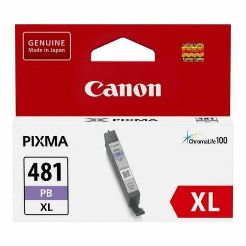 Картридж для струйного принтера CANON INK CLI-481XL PB EMB 2048C001 расходный материал для печати canon cli 481xl y emb желтый