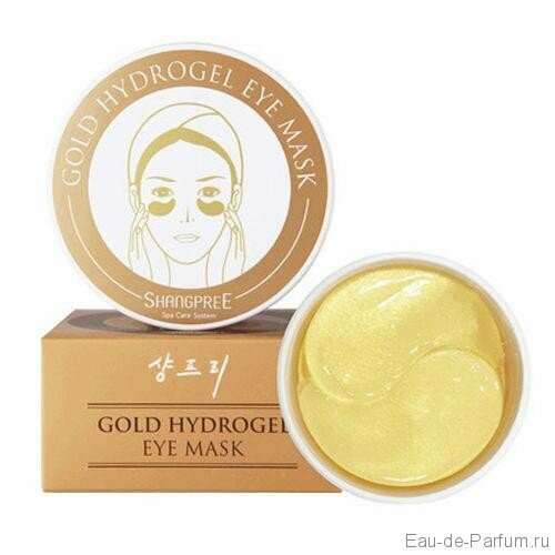 GOLD HYDROGEL EYE MASK гидрогелевые патчи увлажняющие патчи для глаз hayejin pale green pastel eye mask 60 шт