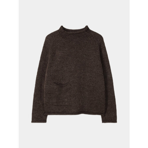 фото Свитер xenia telunts fisherman sweater, размер l, коричневый