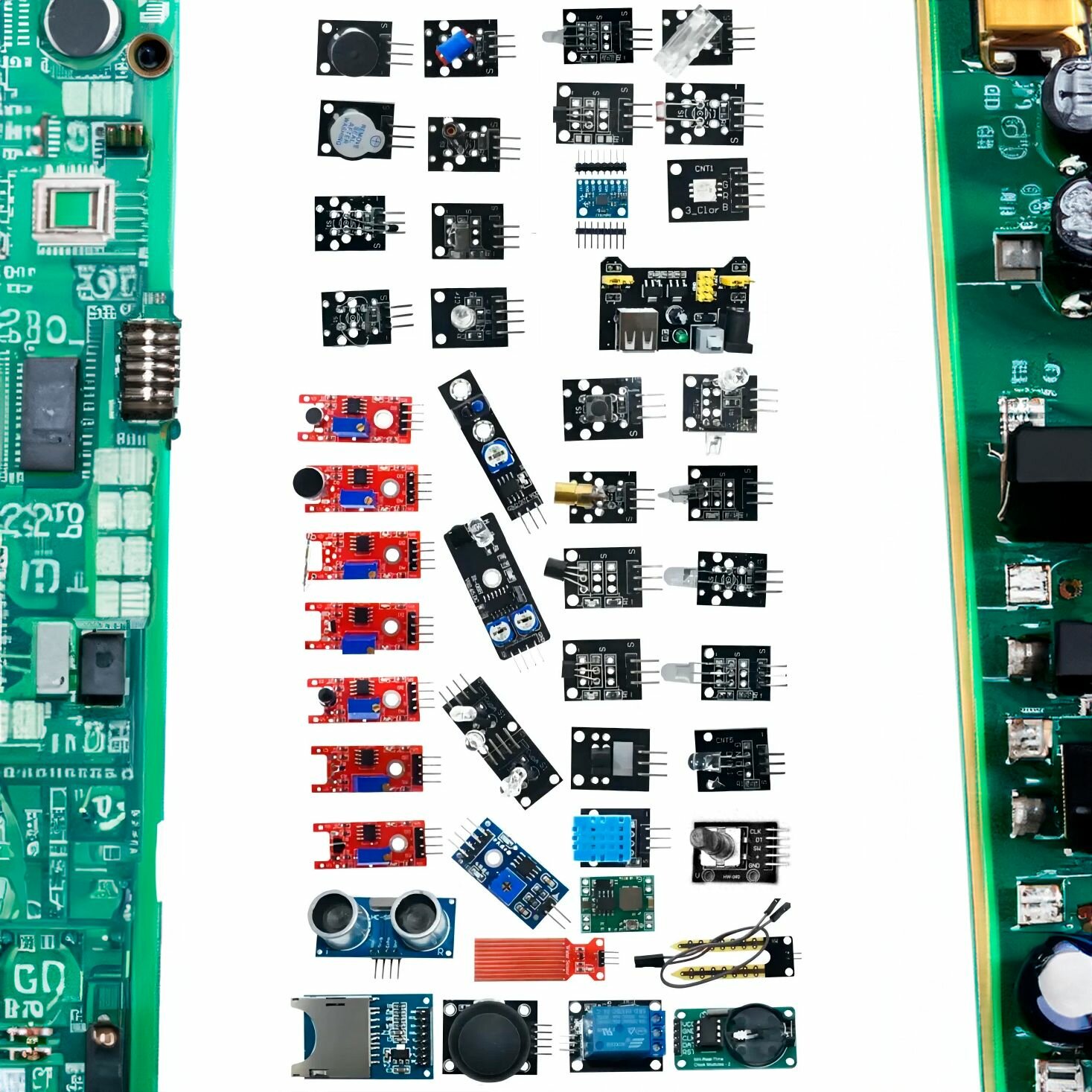 Комплект датчиков для моделирования (45шт) Arduino Sensor Kit
