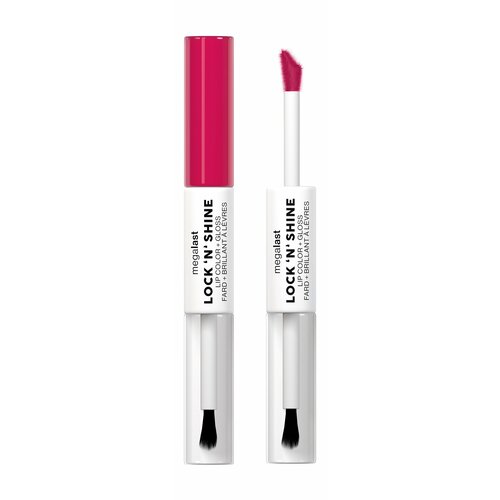 WETnWILD Помада-блеск 2 в 1 Megalast Lock n` Shine Lip Color Тон 1115497e irresistible, 4 мл