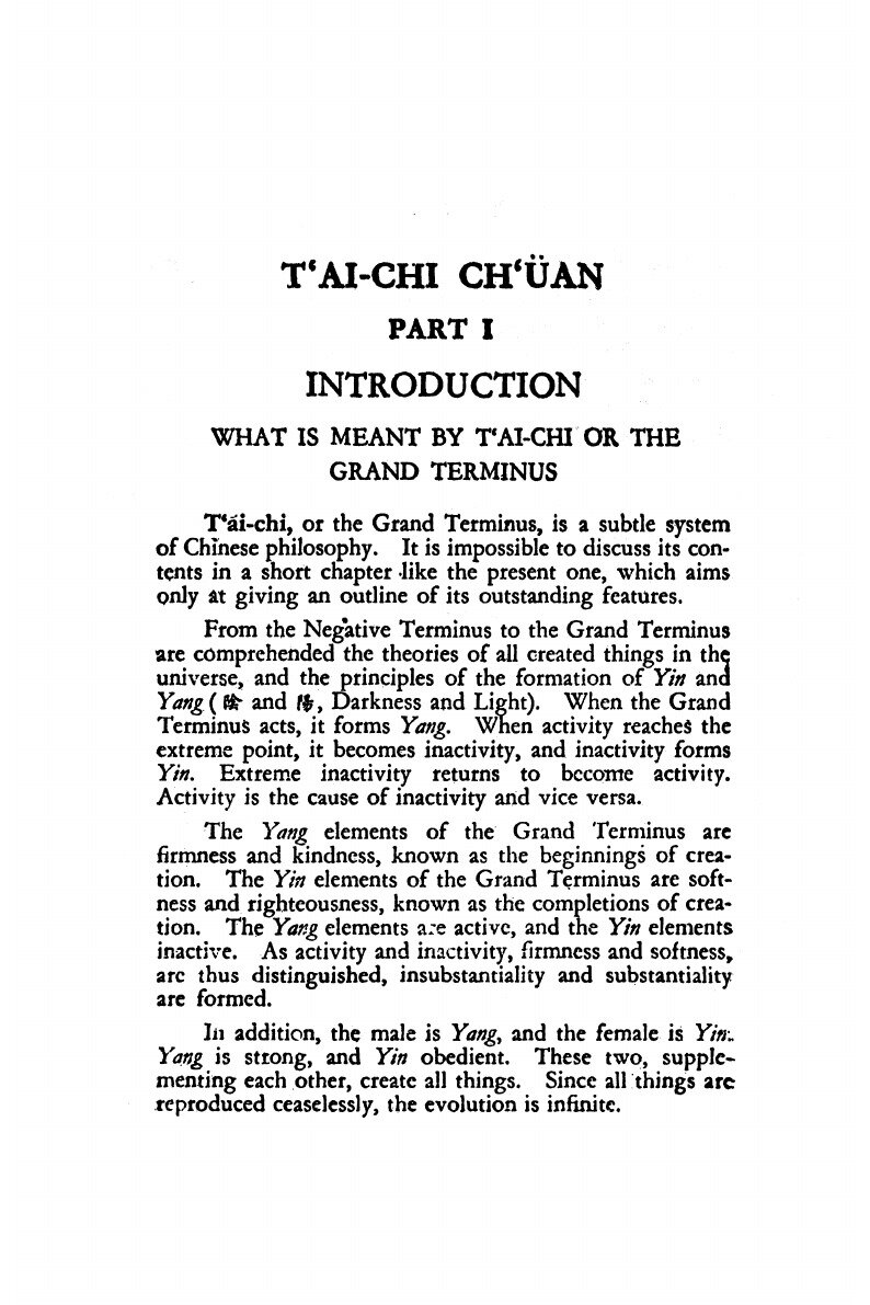 Tai-Chi Ch'uan