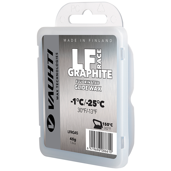 Парафин низкофтористый VAUHTI LF Race Graphite (-1°С -25°С) 45 г.