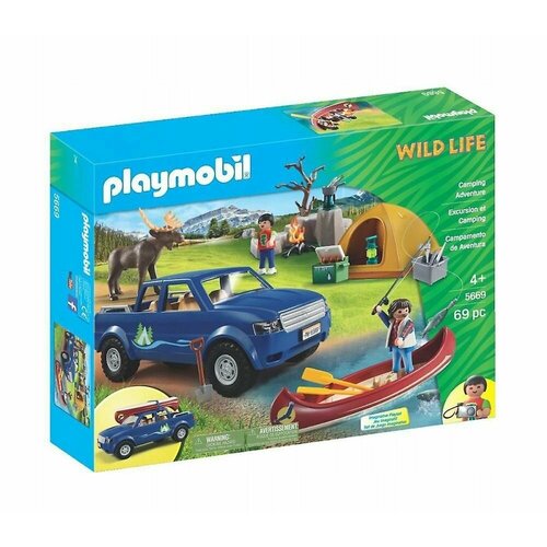 Playmobil 5669 пикап кемпинг