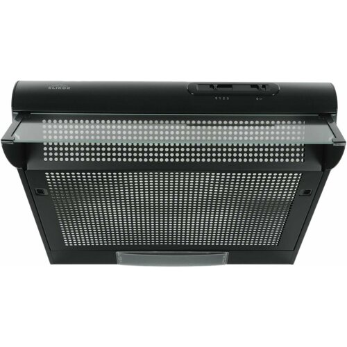 Вытяжка козырьковая Elikor Davoline 60П-290-П3Л управление ползунковое черный 903813 564200₽