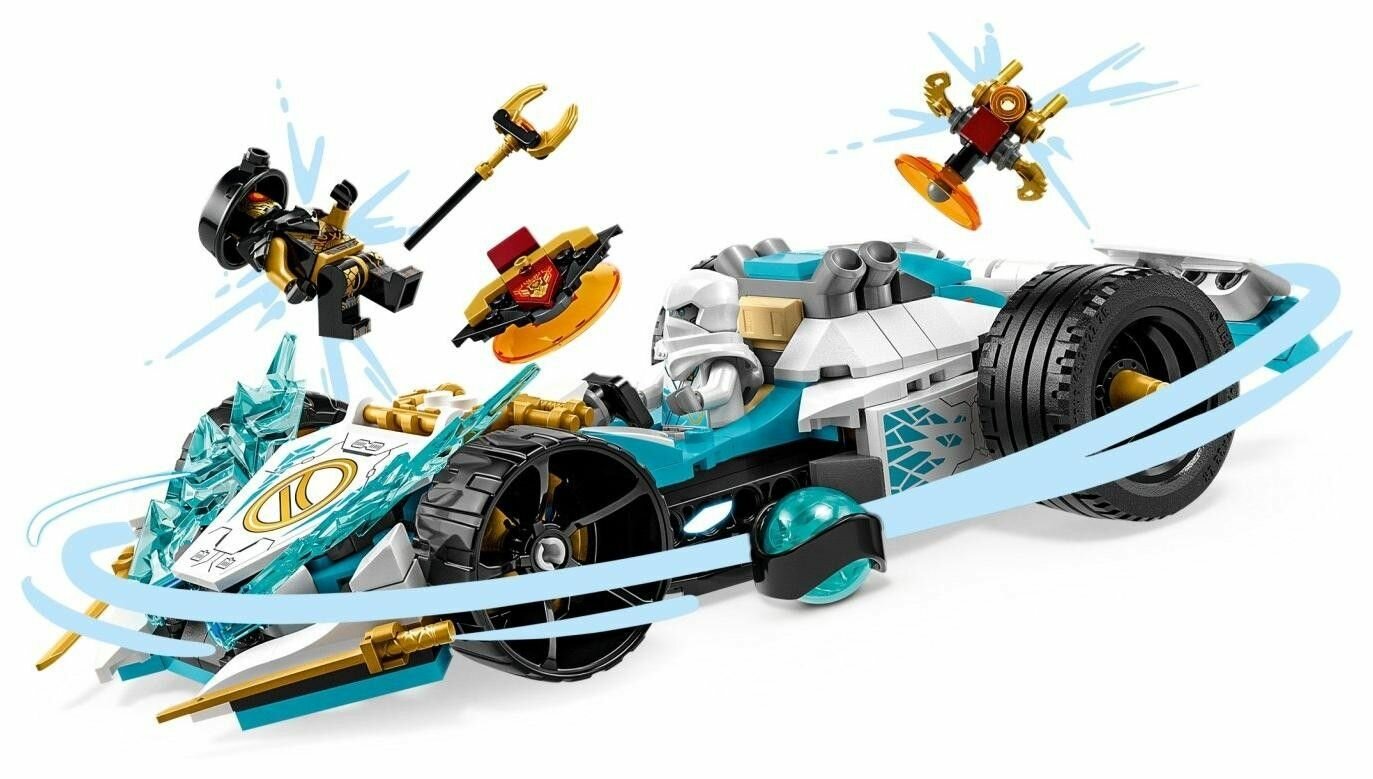 LEGO Ninjago Сила дракона Зейна: Гоночный автомобиль Кружитцу 71791 - фото №18