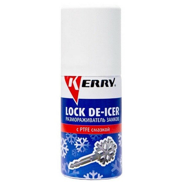 фото KERRY Размораживатель замков с силиконом 40мл KR984 Kerry