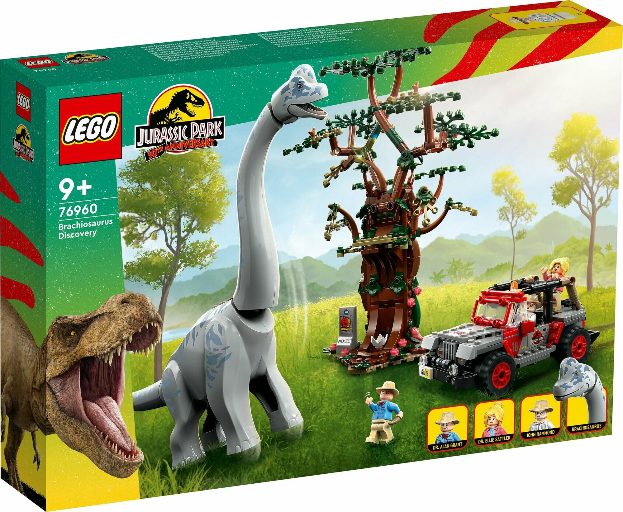 Конструктор LEGO Jurassic World 76960 Встреча с Брахиозавром — фото 14