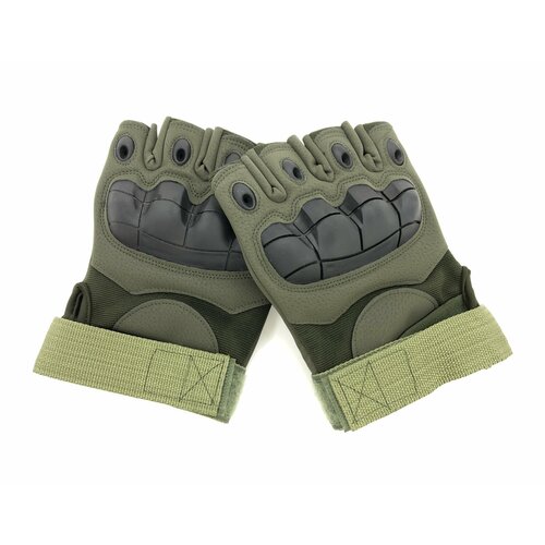 фото Перчатки , размер l, зеленый tactical gloves