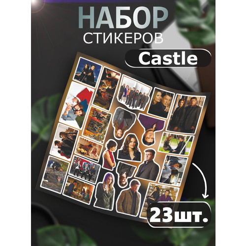 Наклейки на телефон стикеры Castle сериал