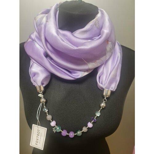 фото Шарф foxtrot,180х90 см, фиолетовый