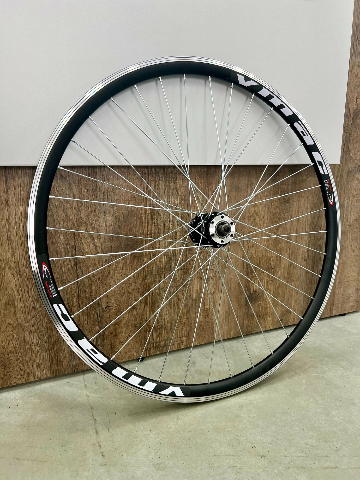 фото Колесо 29" MTB двойной обод заднее, пром. подшипник, под дисковый тормоз, под трещотку