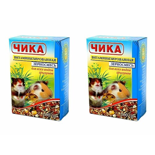 Чика Корм для грызунов, 500 г, 2 уп