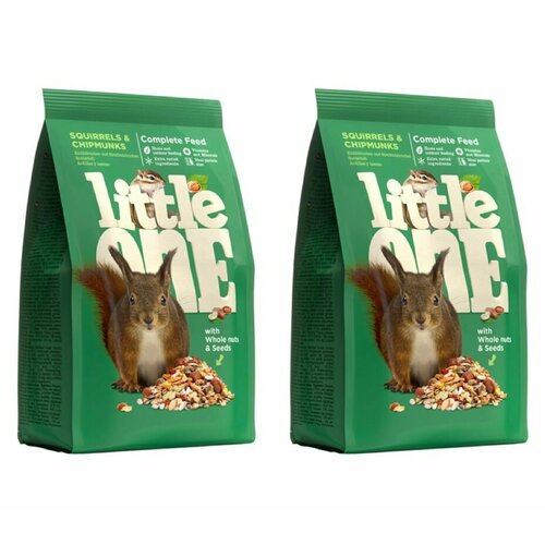 Little One Корм для белок и бурундуков, 400 г, 2 уп