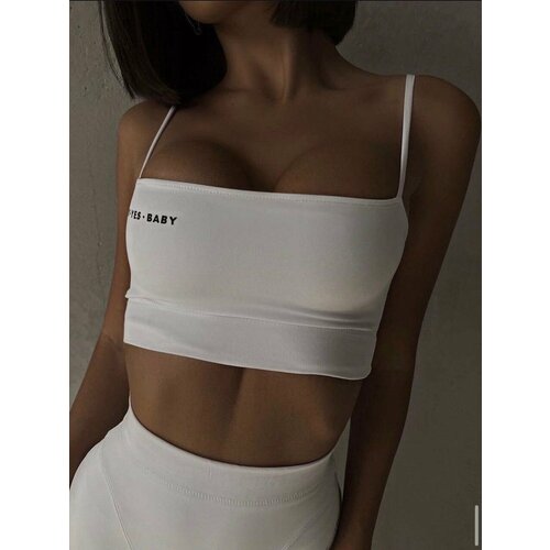 фото Топ baby, размер s/m, белый