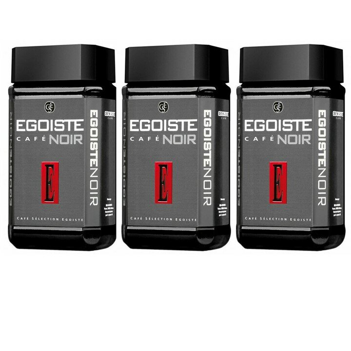 Кофе растворимый Egoiste Noir 100 гр - 3 шт