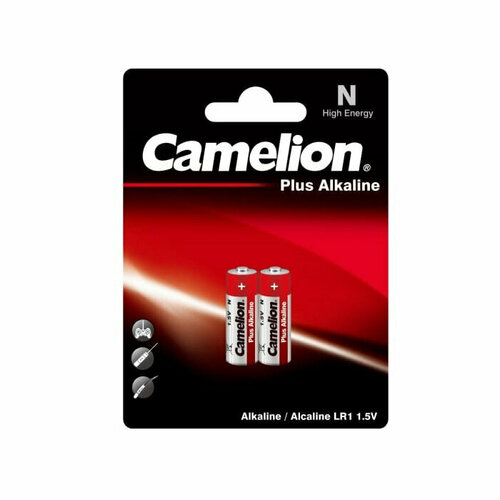 Элемент питания Camelion LR1 1,5v блистер 2 шт, 5 шт. батарейка camelion plus alkaline lr1 bp2 lr1 1 5 в 2 шт