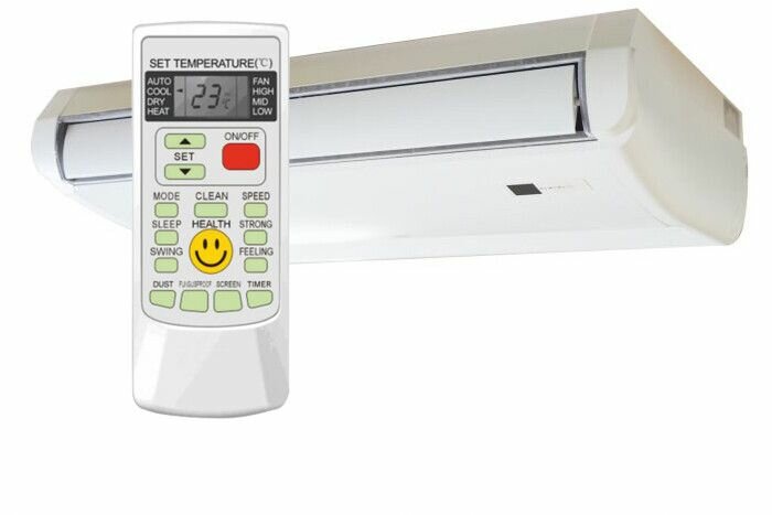 фото Напольно-потолочная сплит-система Rovex RCF-18HR3/CCU-18HR3