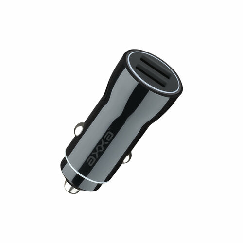АЗУ 2 USB 24А дата-кабель USB-C 1m черный Axxa Deppa 2233 230₽