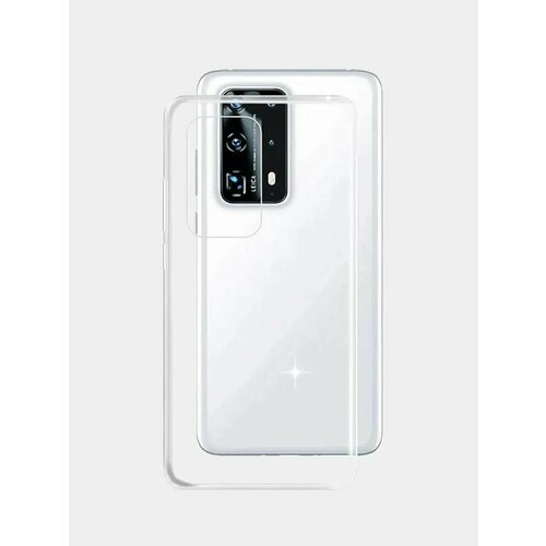 Huawei P40 Силиконовый прозрачный чехол для хуавей п40 бампер накладка phone cover for huawei p40 case bumper silicone pc stand holder anti knock protective housings fitted funda caps for huawei p40