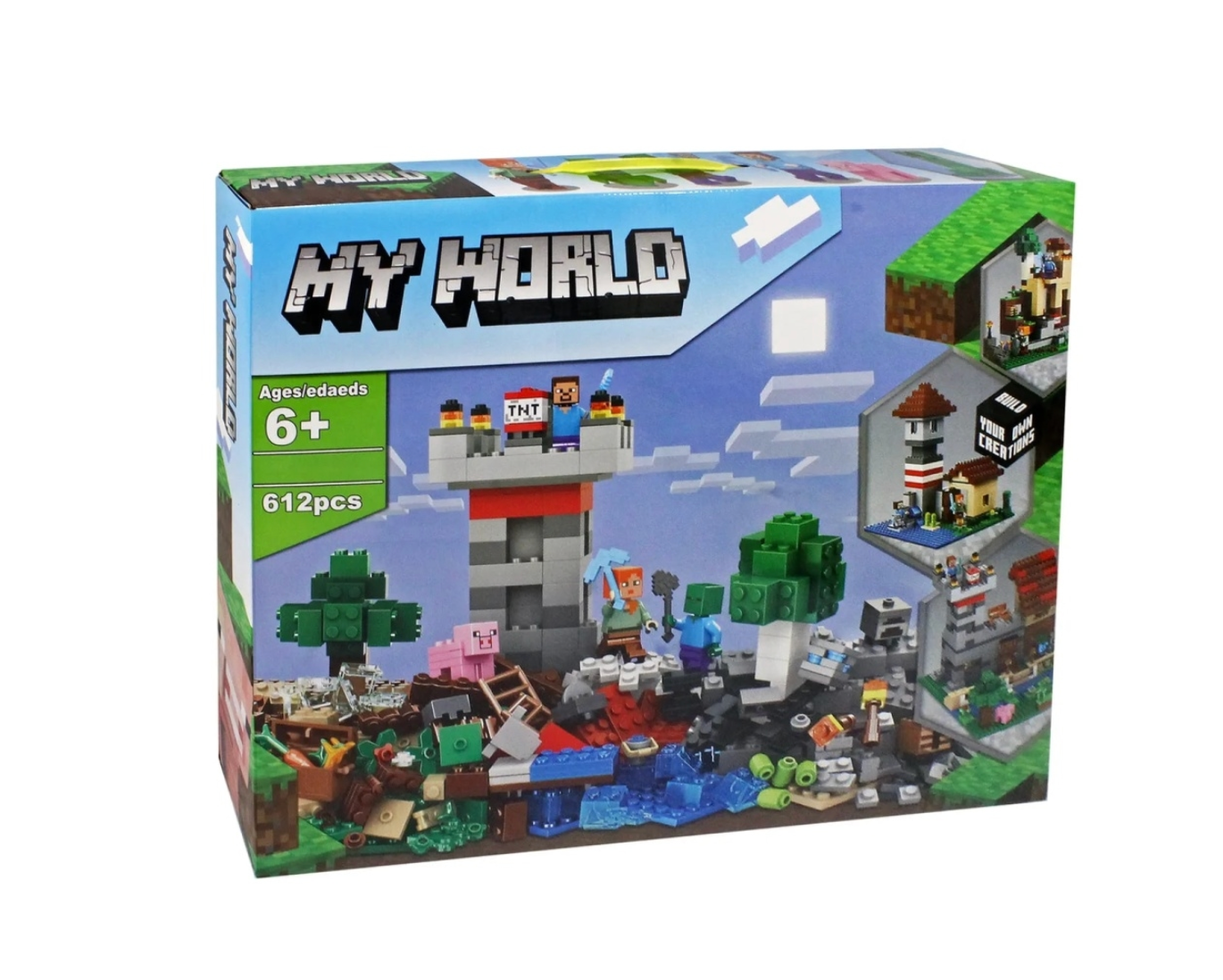 Набор для творчества Майнкрафт My World 1043 Конструктор