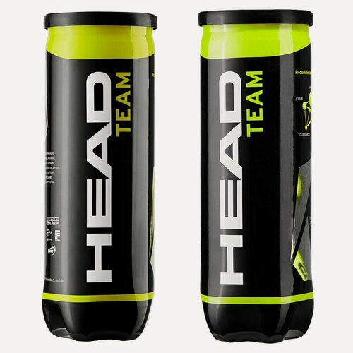 Изображение товара Мяч для большого тенниса Head Team 3b,575703, упаковка 3 мяча, Itf