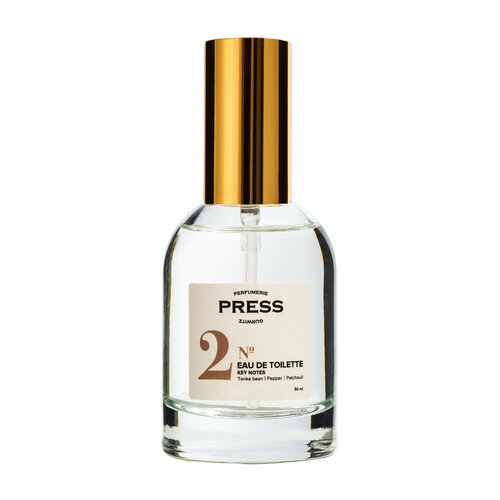 PRESS GURWITZ PERFUMERIE Press Gurwitz Perfumie № 2 Туалетная вода c нотами бобов тонка, перца и пачули, 50 мл