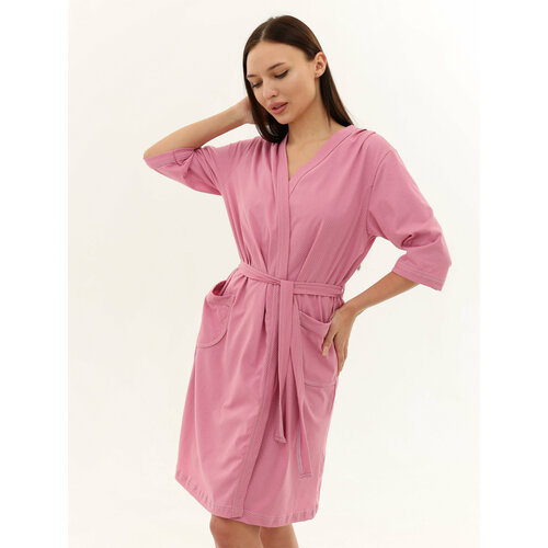 фото Халат , размер 56, пыльная роза натлентекс