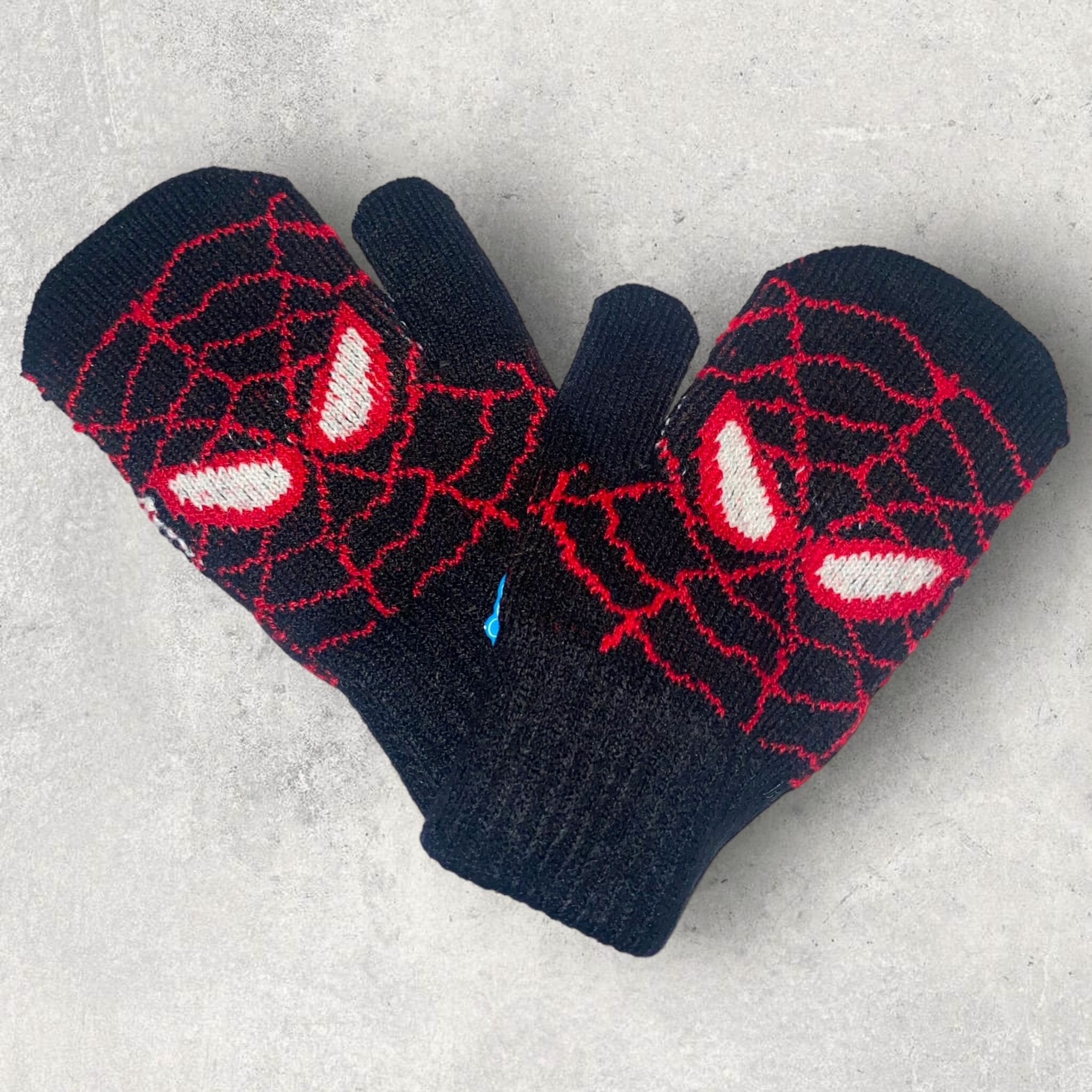 Варежки детские для мальчика Человек паук/Перчатки для мальчика Человек Паук/Spider Man
